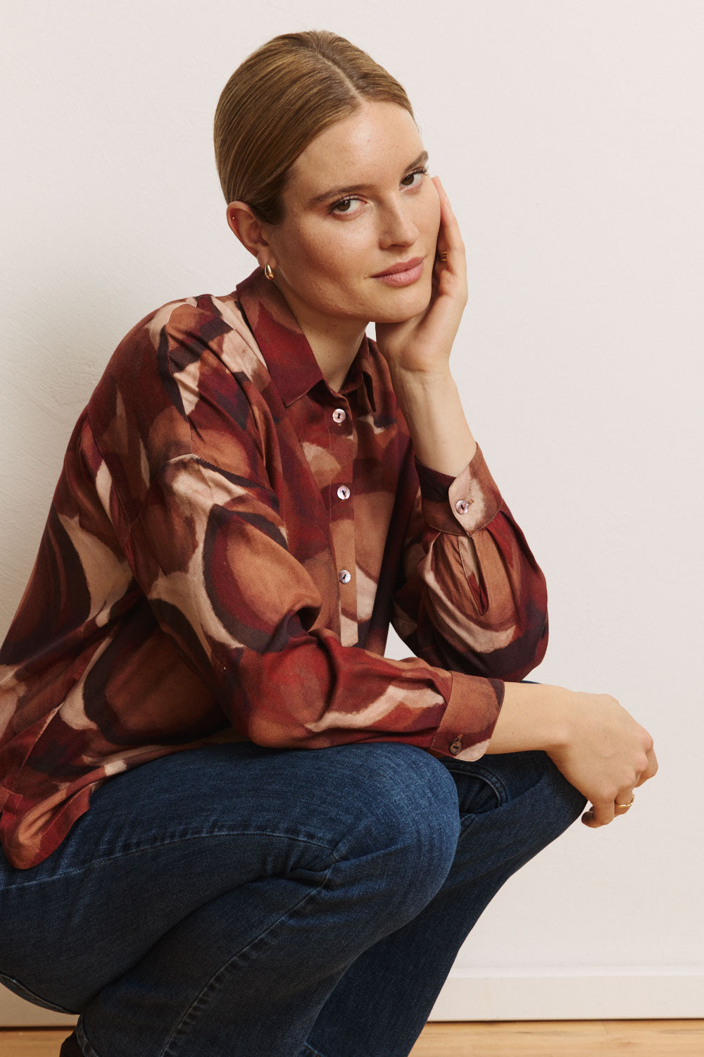 Jolandaa Blouse – EcoVero™-Twill