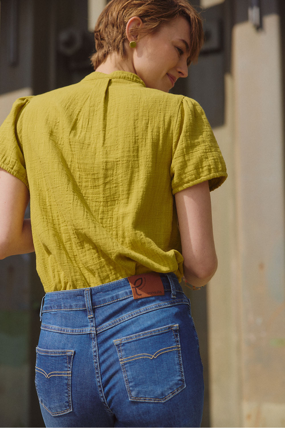 Organic cotton Blouse Elenaa