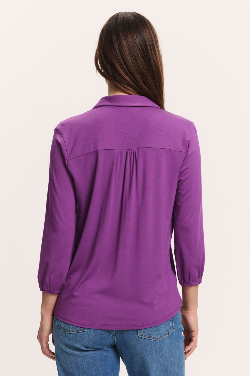 Jerseybluse Kaaty aus EcoVero™ Viskose