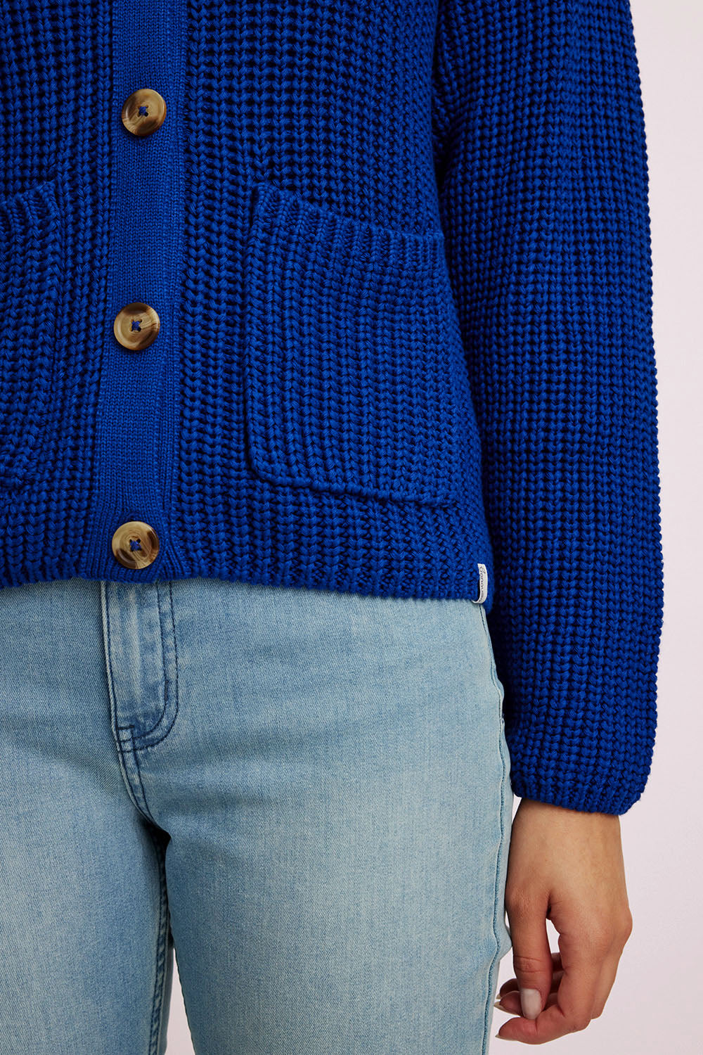 Strickjacke im Retro-Look