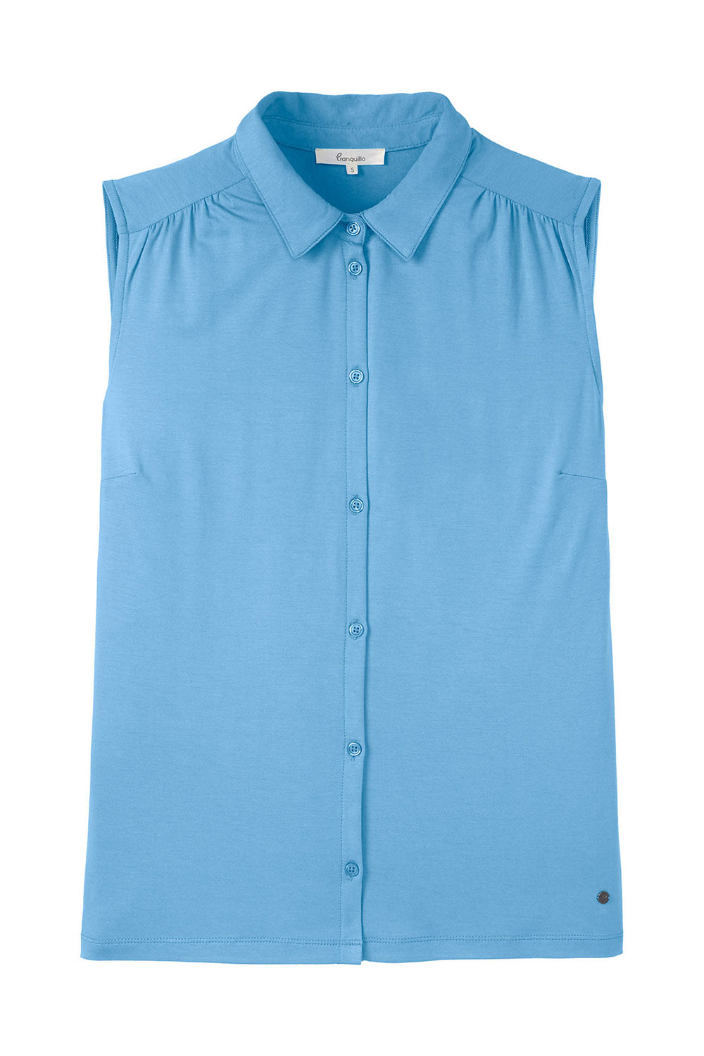 Jersey Bluse aus EcoVero™ Viskose