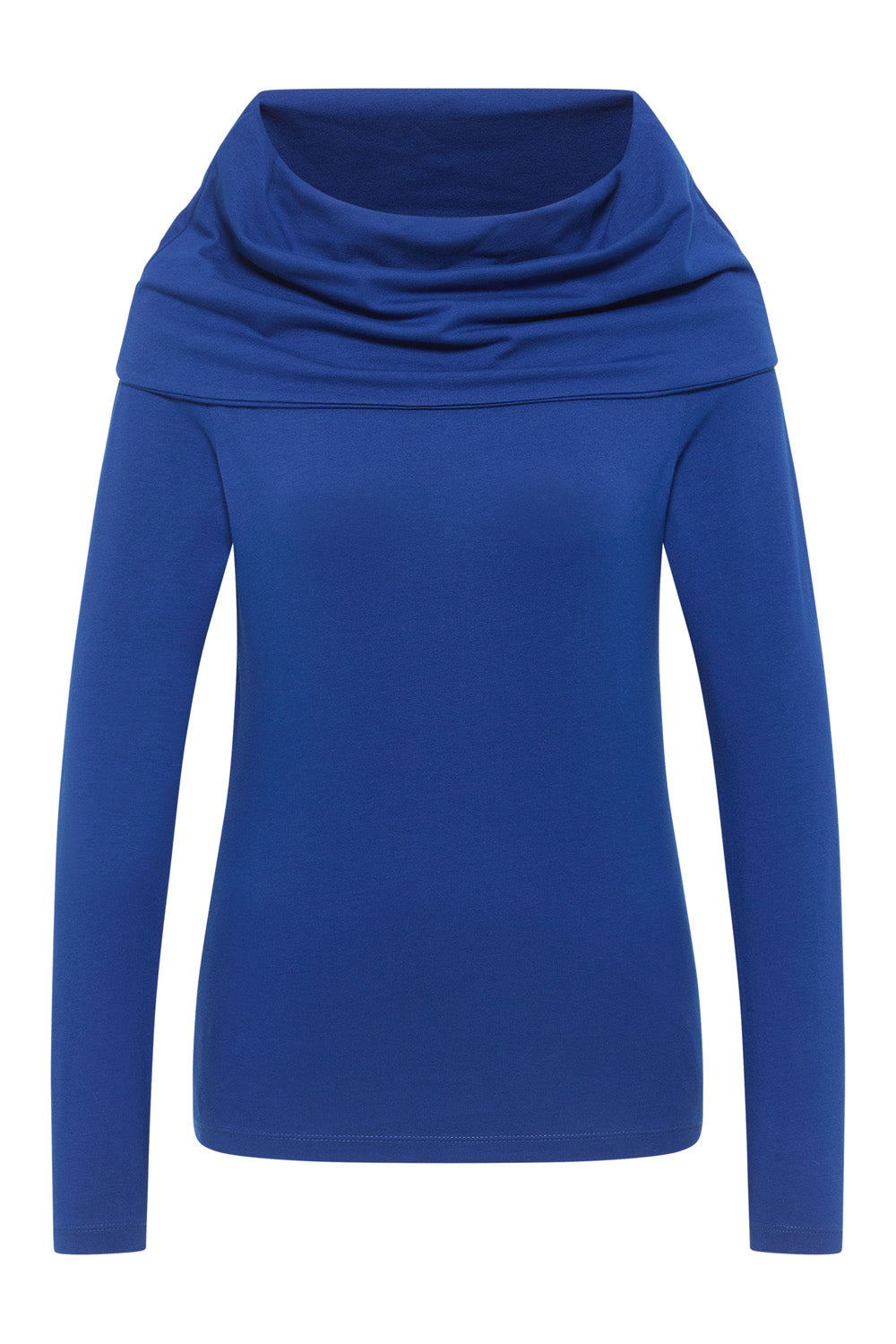 Sweater with large collar