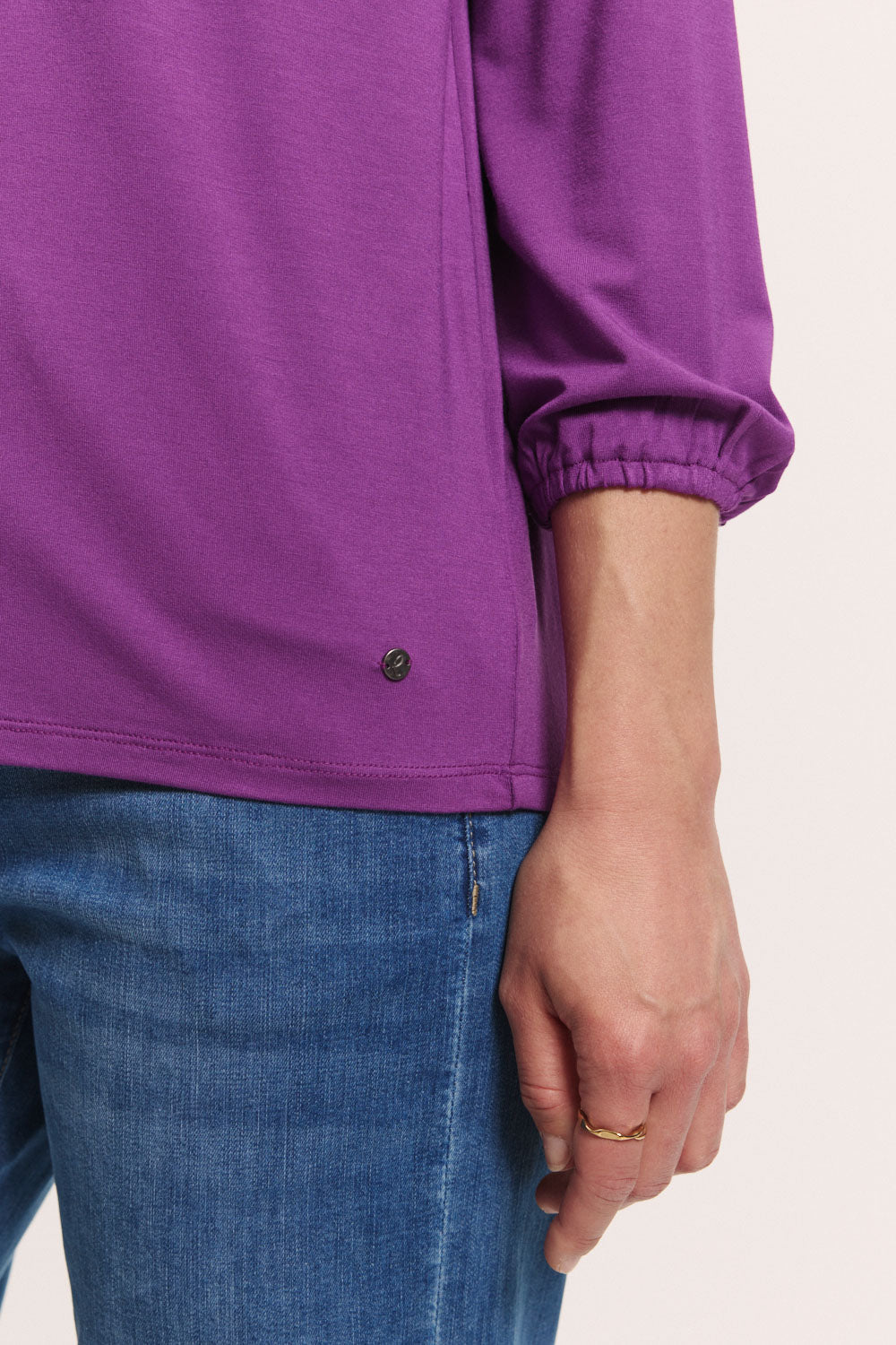 Jerseybluse Kaaty aus EcoVero™ Viskose