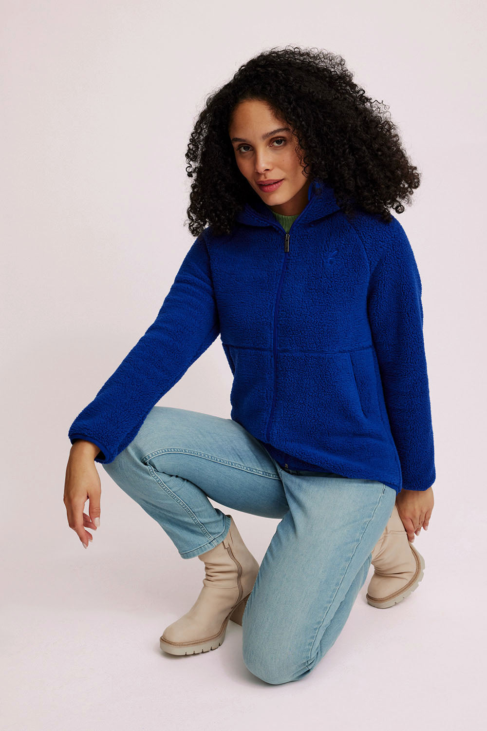 Cosy fleece jacket