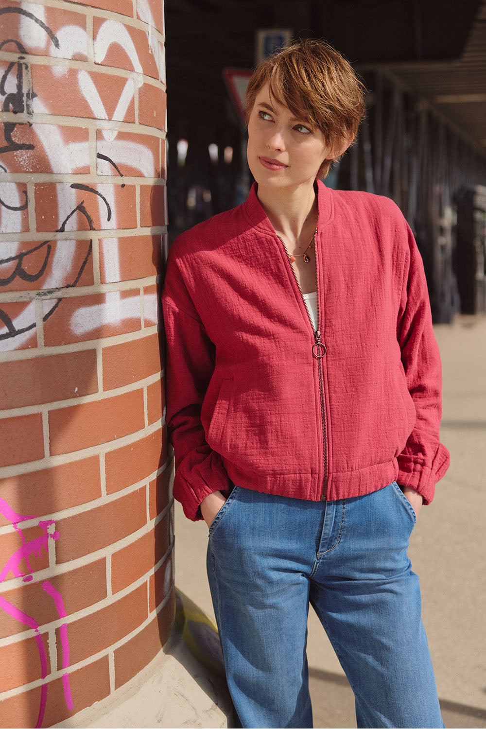 Jacke Rumii aus Bio-Baumwolle