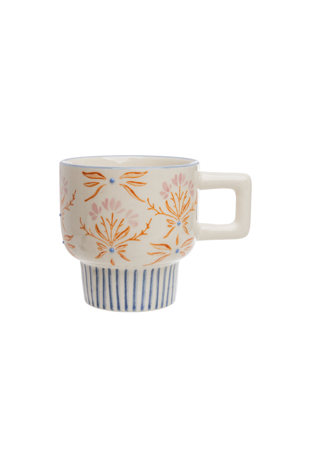 Tasse RETROFLORIA – Steinzeug