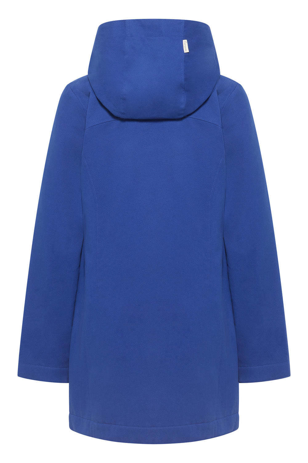 Fitted jacket made from organic cotton