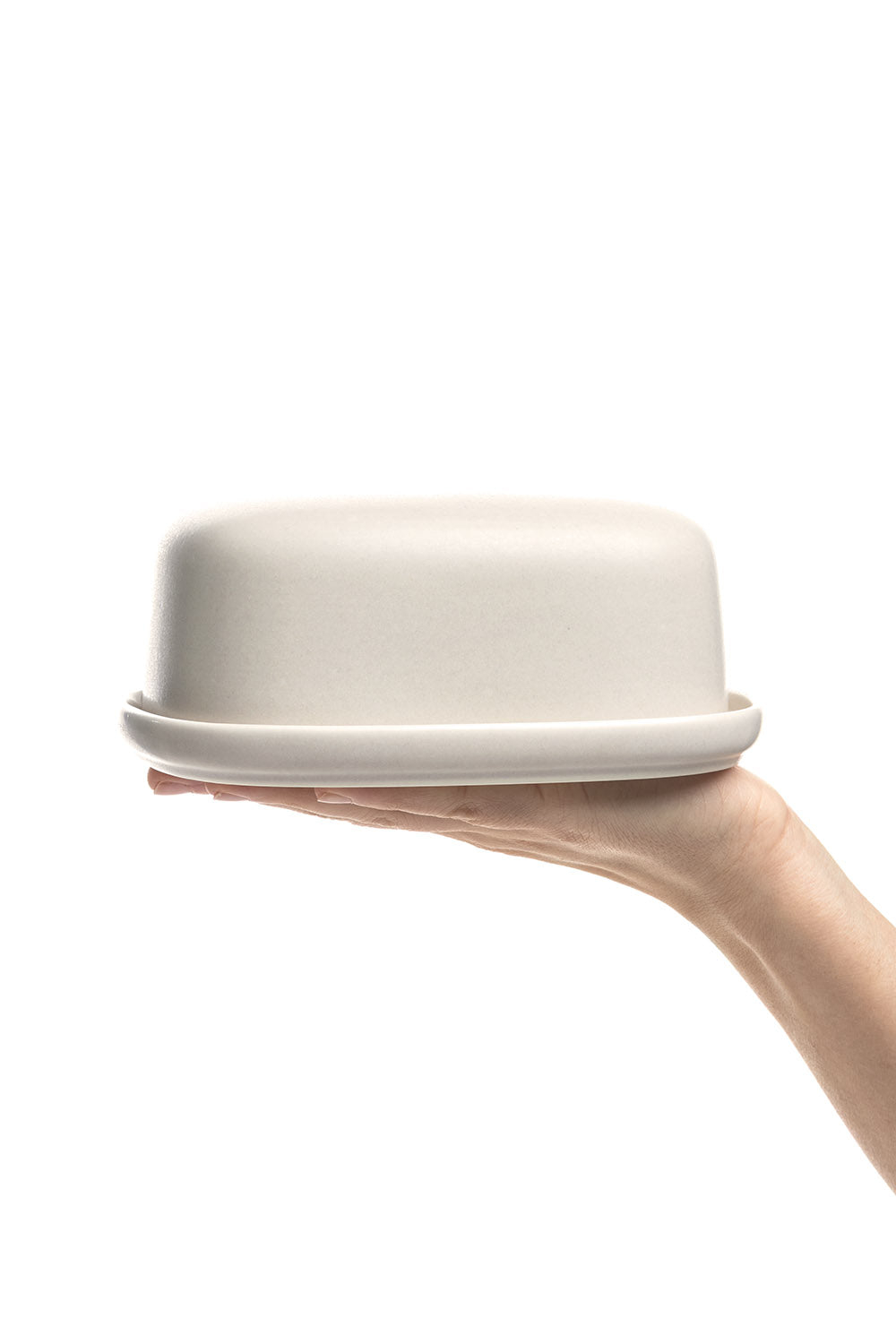 Butterdose VALLORA Creme – Steinzeug