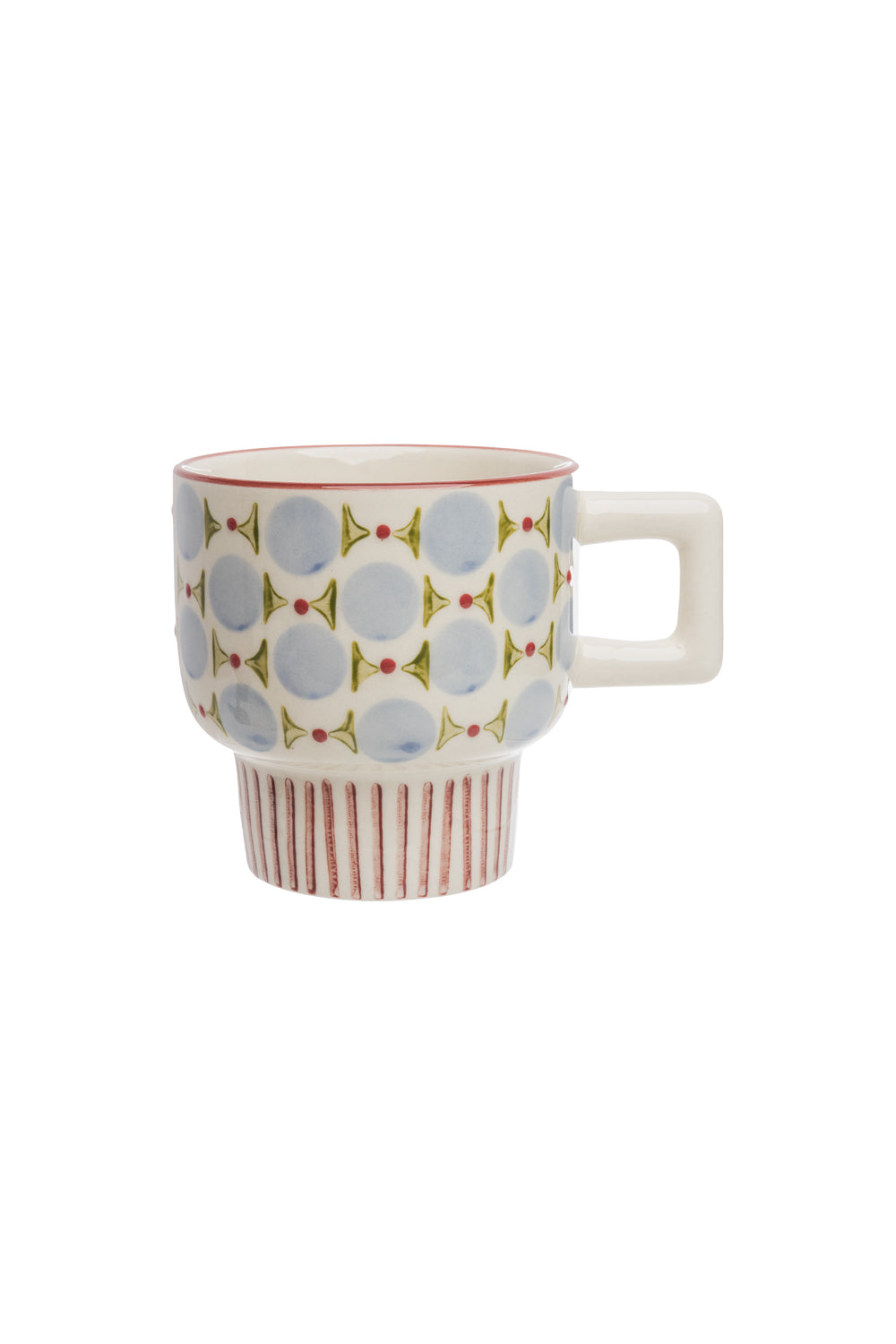 Tasse RETROFLORIA – Steinzeug