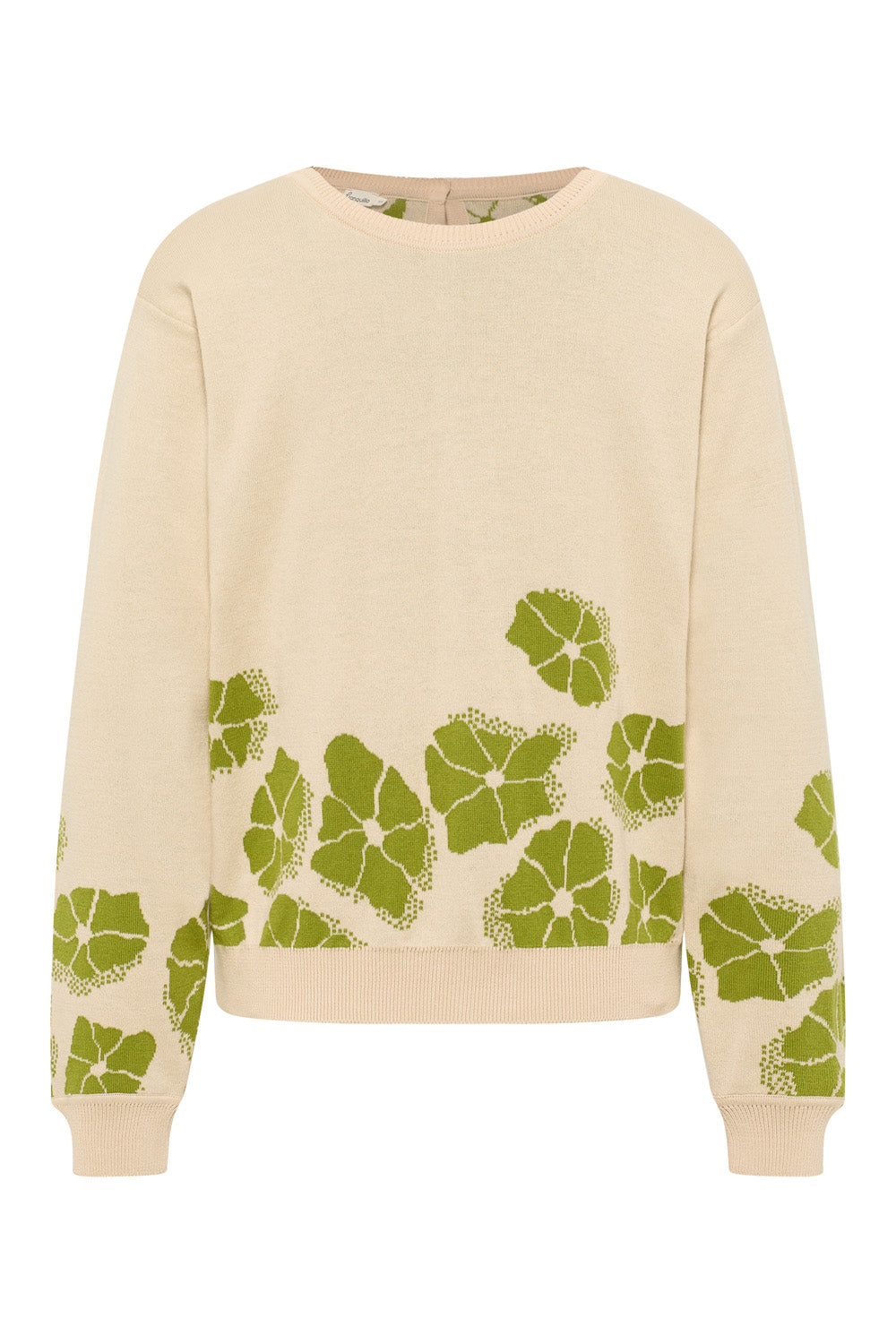 Lockerer Jaquard-Pullover
