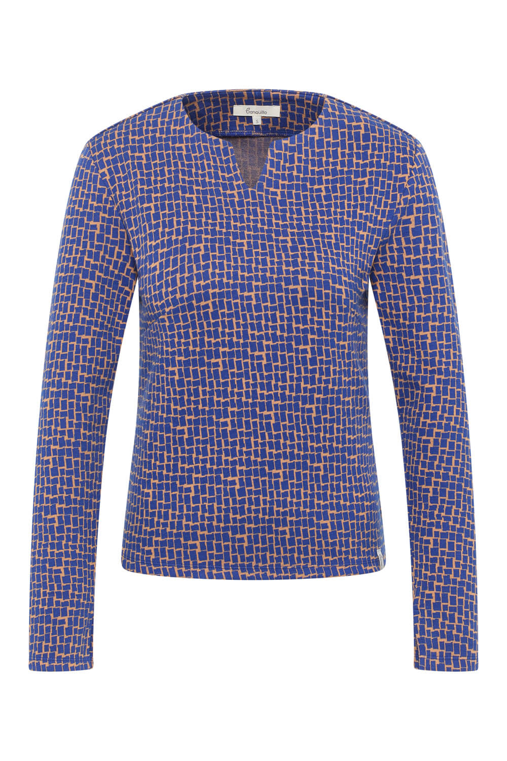 Gestricktes Shirt im Retro-Look