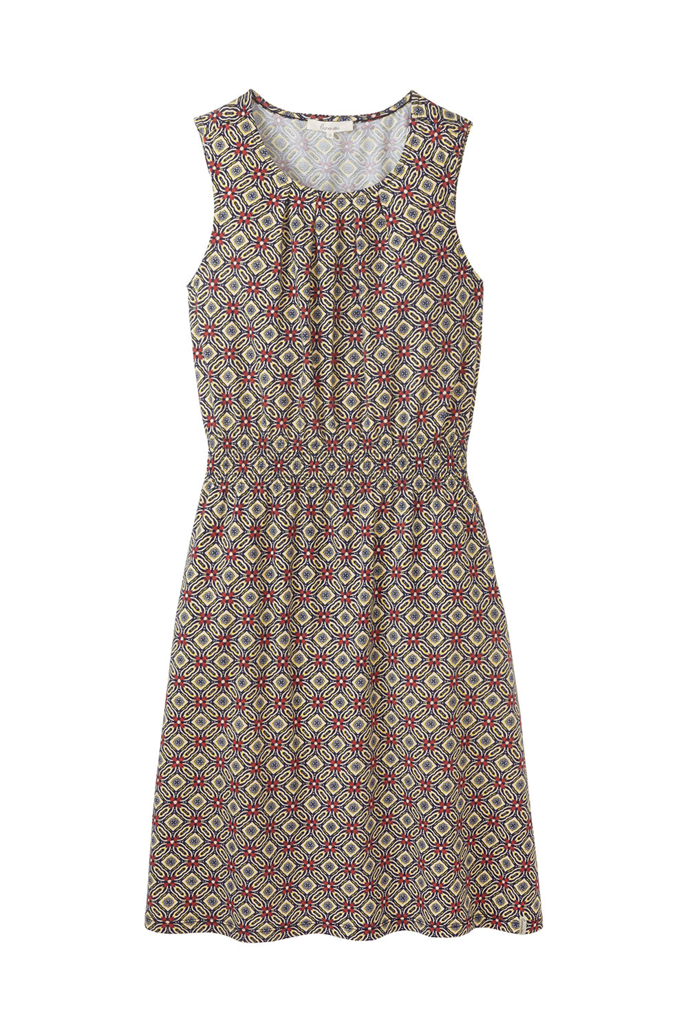 Jersey-Kleid bedruckt