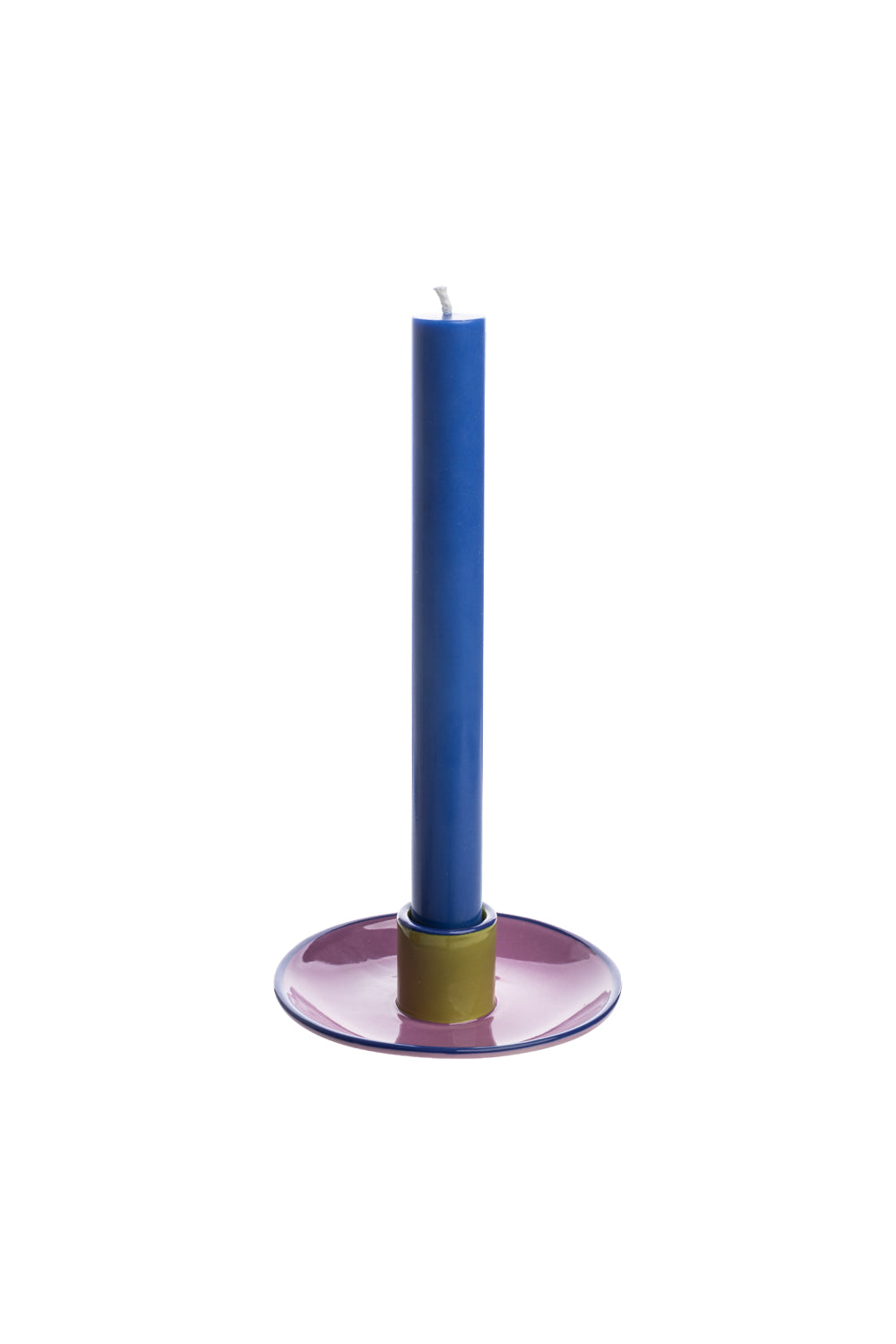 Kerzenhalter COLOURI Violett, Detailansicht