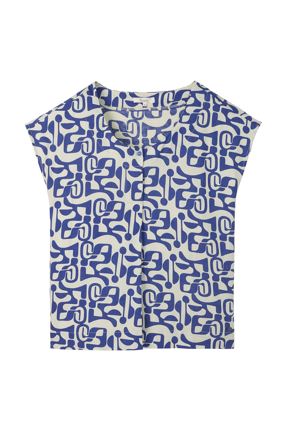 Luftige Bluse aus EcoVero™ Viskose