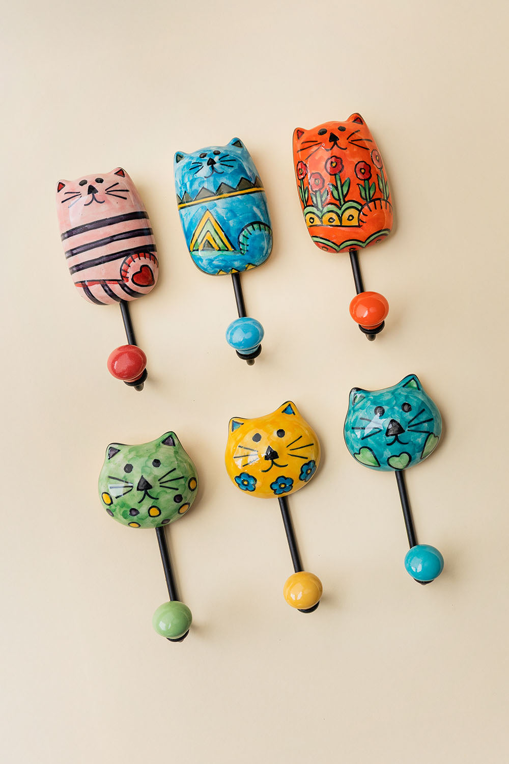Wall hook ROSE CAT