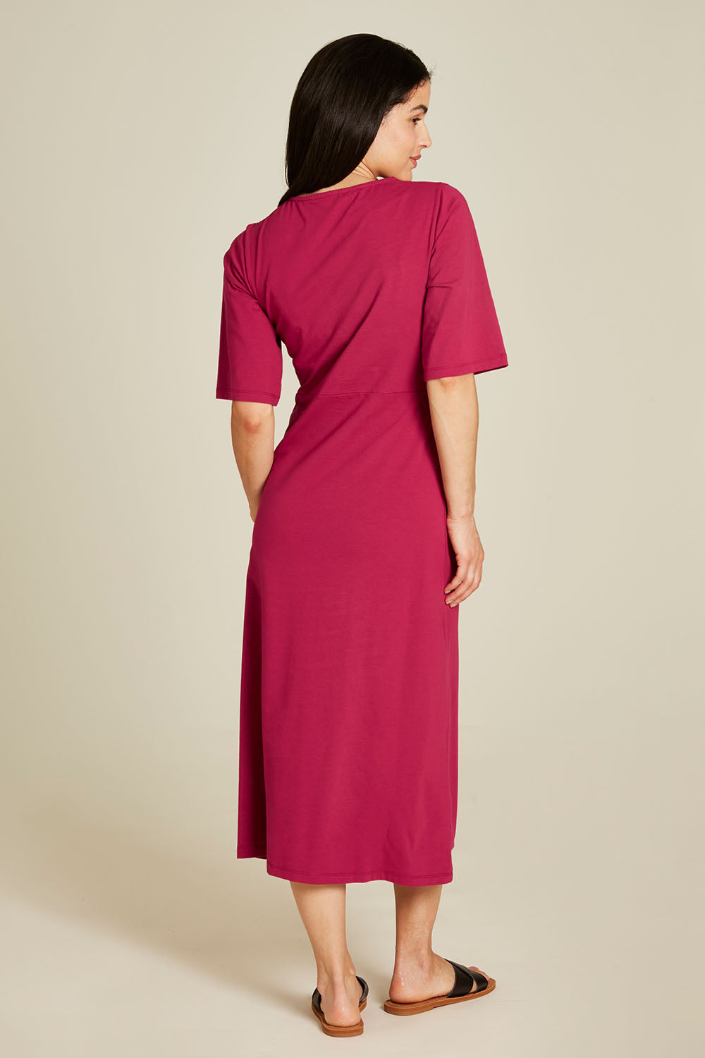 Midikleid aus Jersey