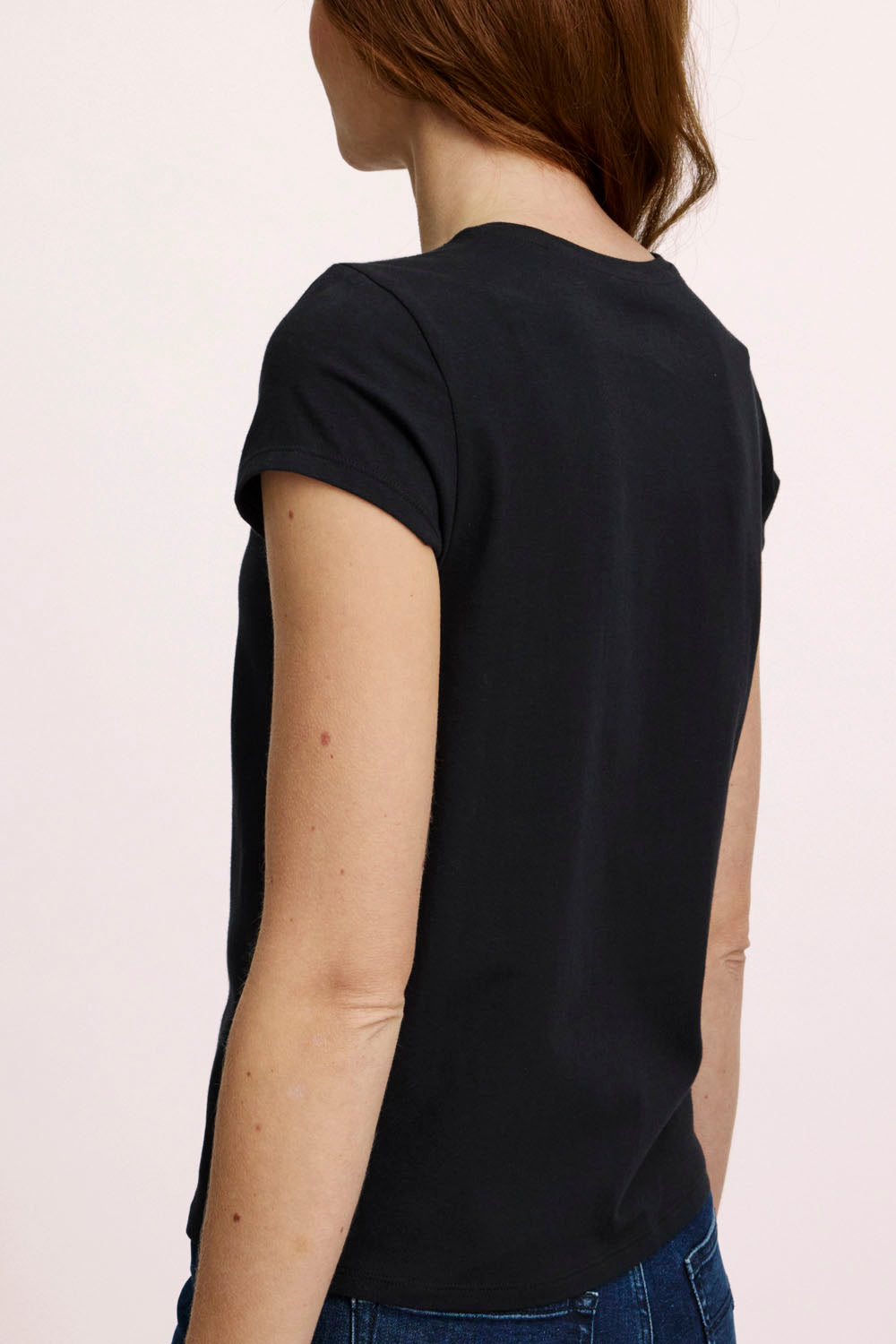 Basic-Shirt aus Biobaumwolle