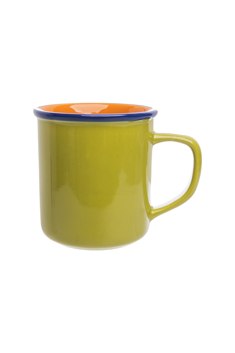 Tasse COLOURI Grün aus Steinzeug
