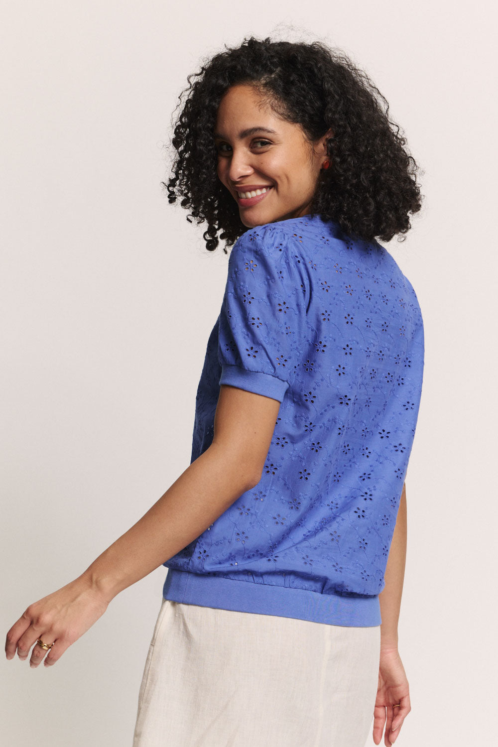 Bluse Leeaa aus Bio-Baumwolle