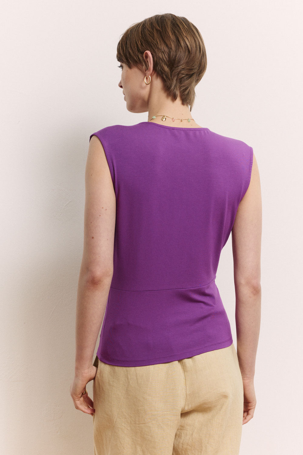 EcoVero™ Viscose Jersey Top Jaane