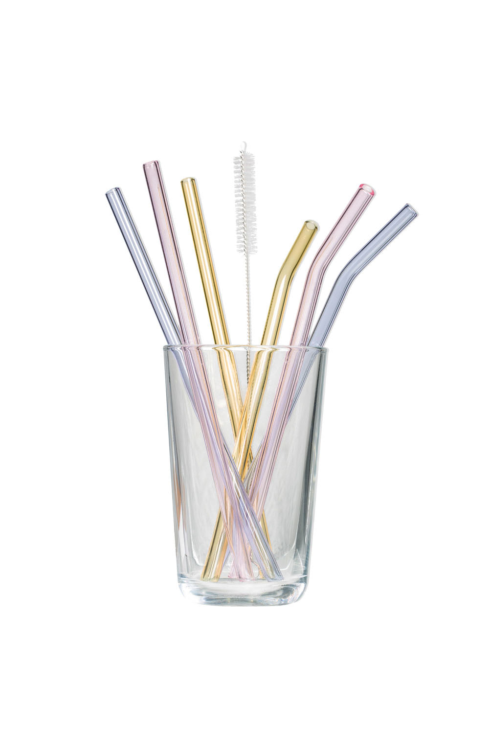 Straw RAINBOW Set of 6