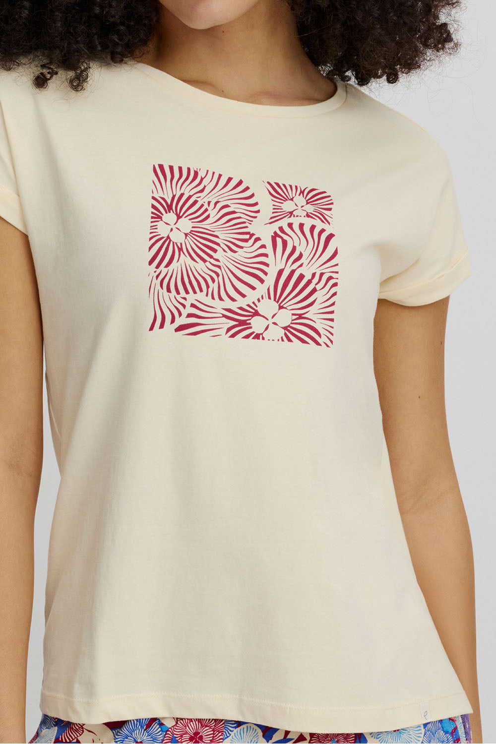 Shirt mit floralem Print