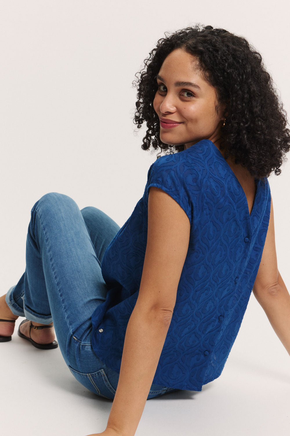 Organic cotton Blouse Lunaa