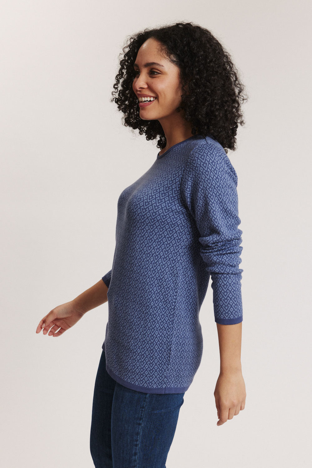 Image Jacquard-Pullover Lolaa aus Biobaumwolle_1