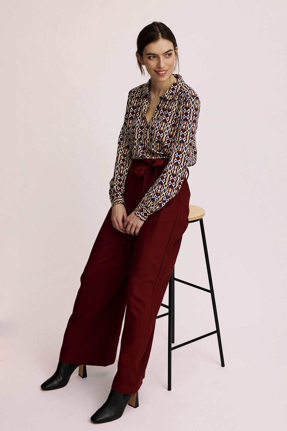 Bluse aus EcoVero™ Viskose