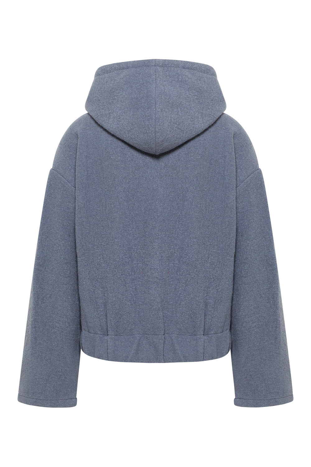 Cosy jacket made from milled wool