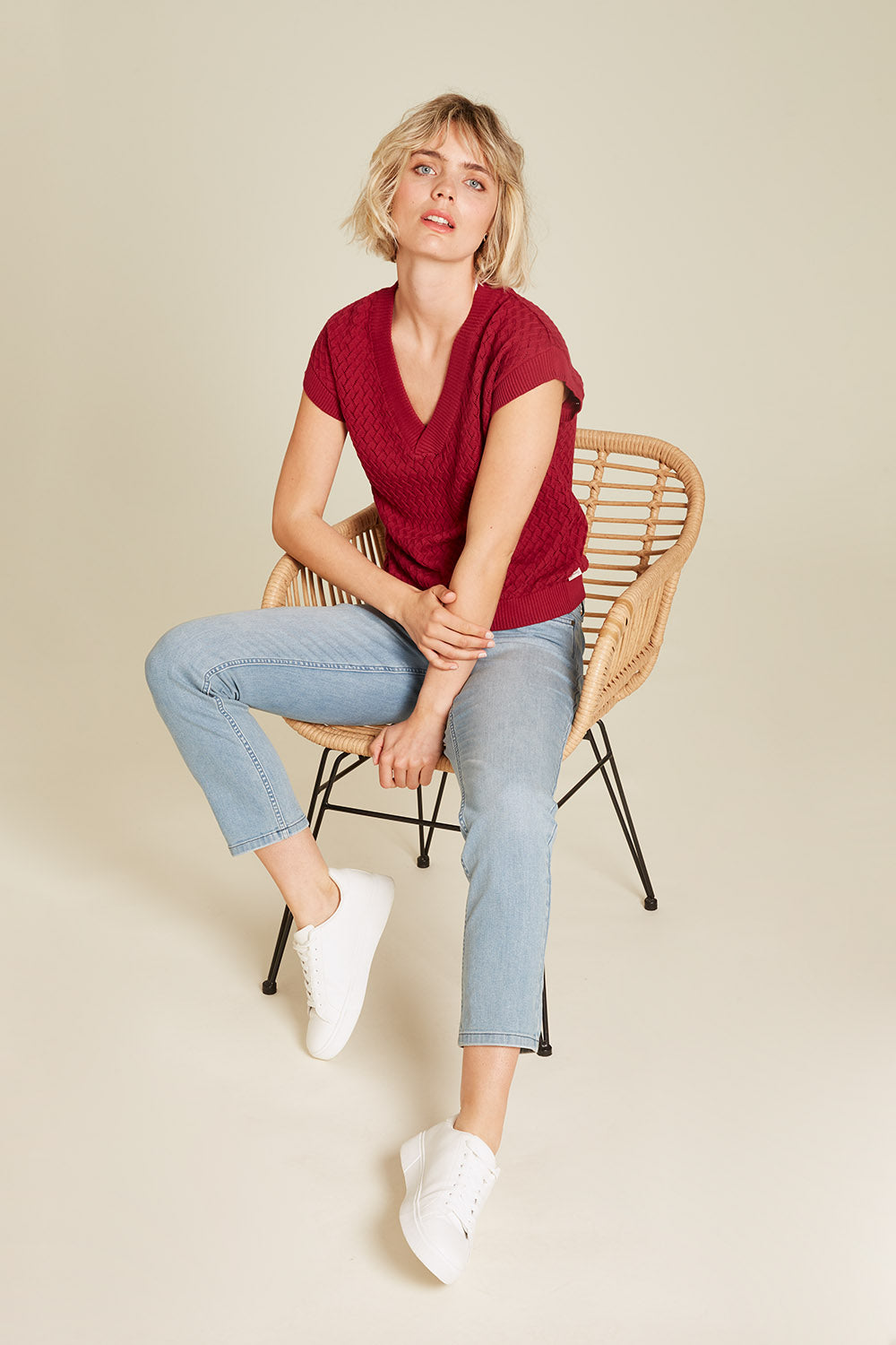 Knitted shirt