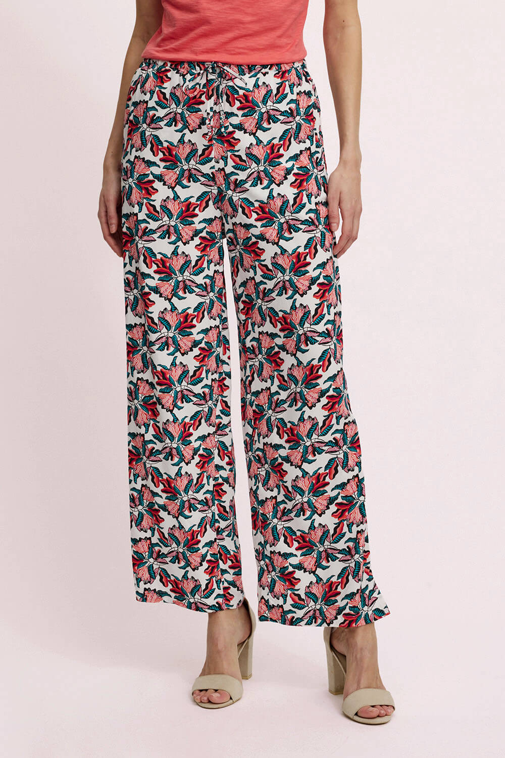 Lockere EcoVero™ Hose bedruckt