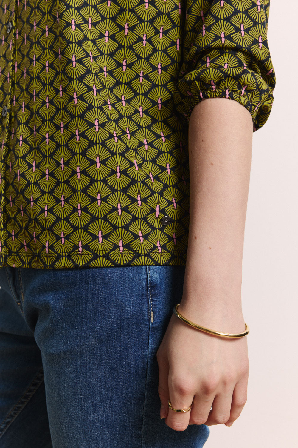 Jerseybluse Kaaty aus EcoVero™ Viskose