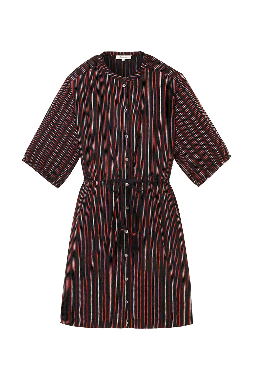Kleid in Leinenoptik
