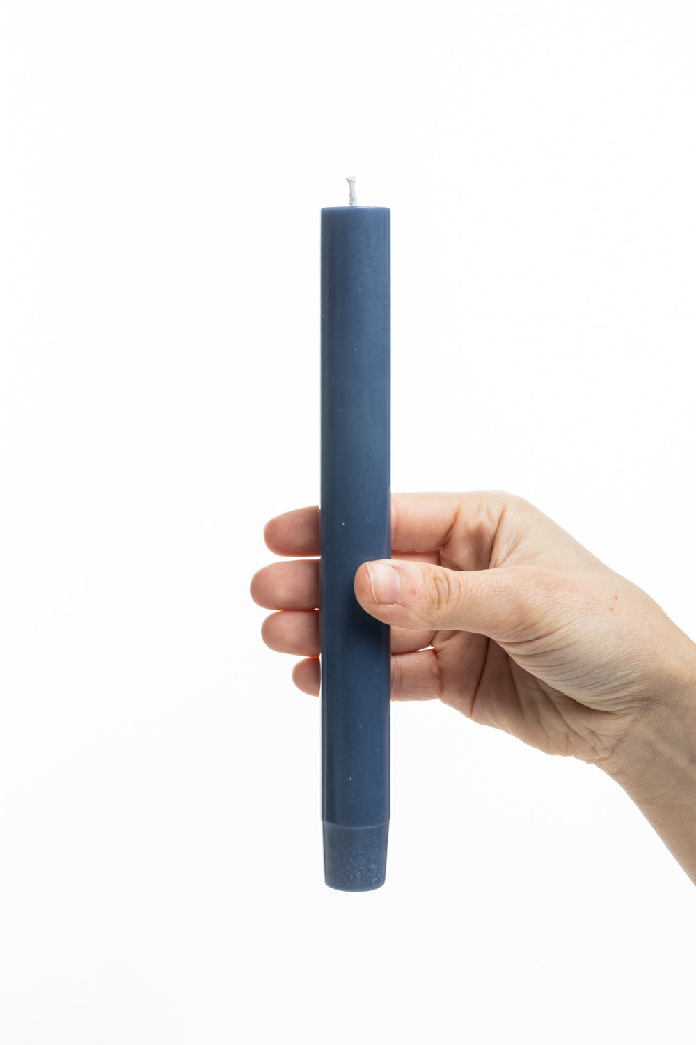 Taper Candles GLUMI dark blue Set of 4