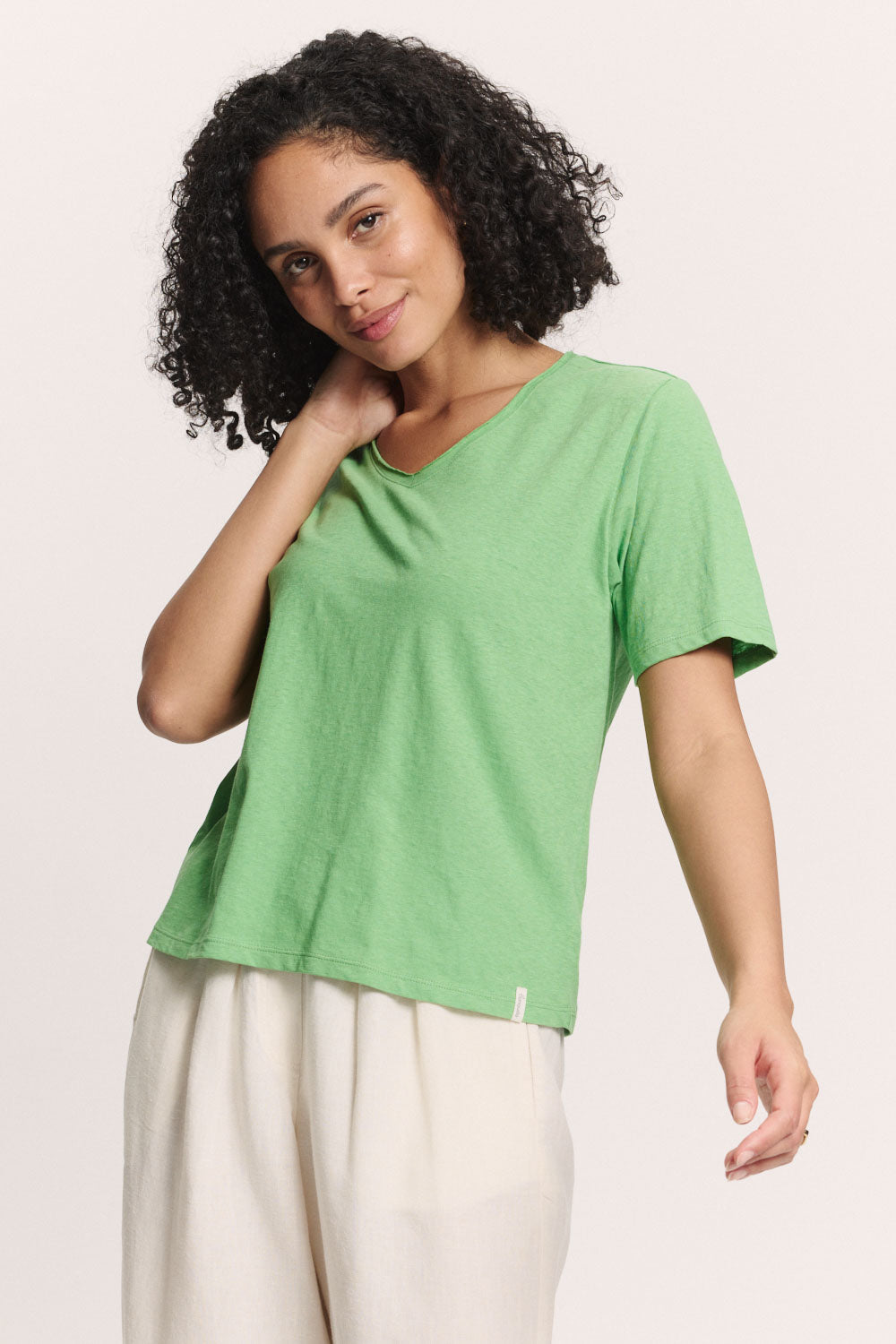 Linen Jersey Shirt Liiz