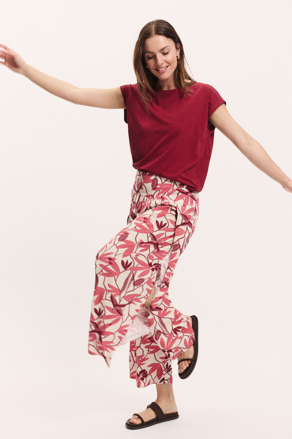 Hose Vickyy aus EcoVero™ Viskose