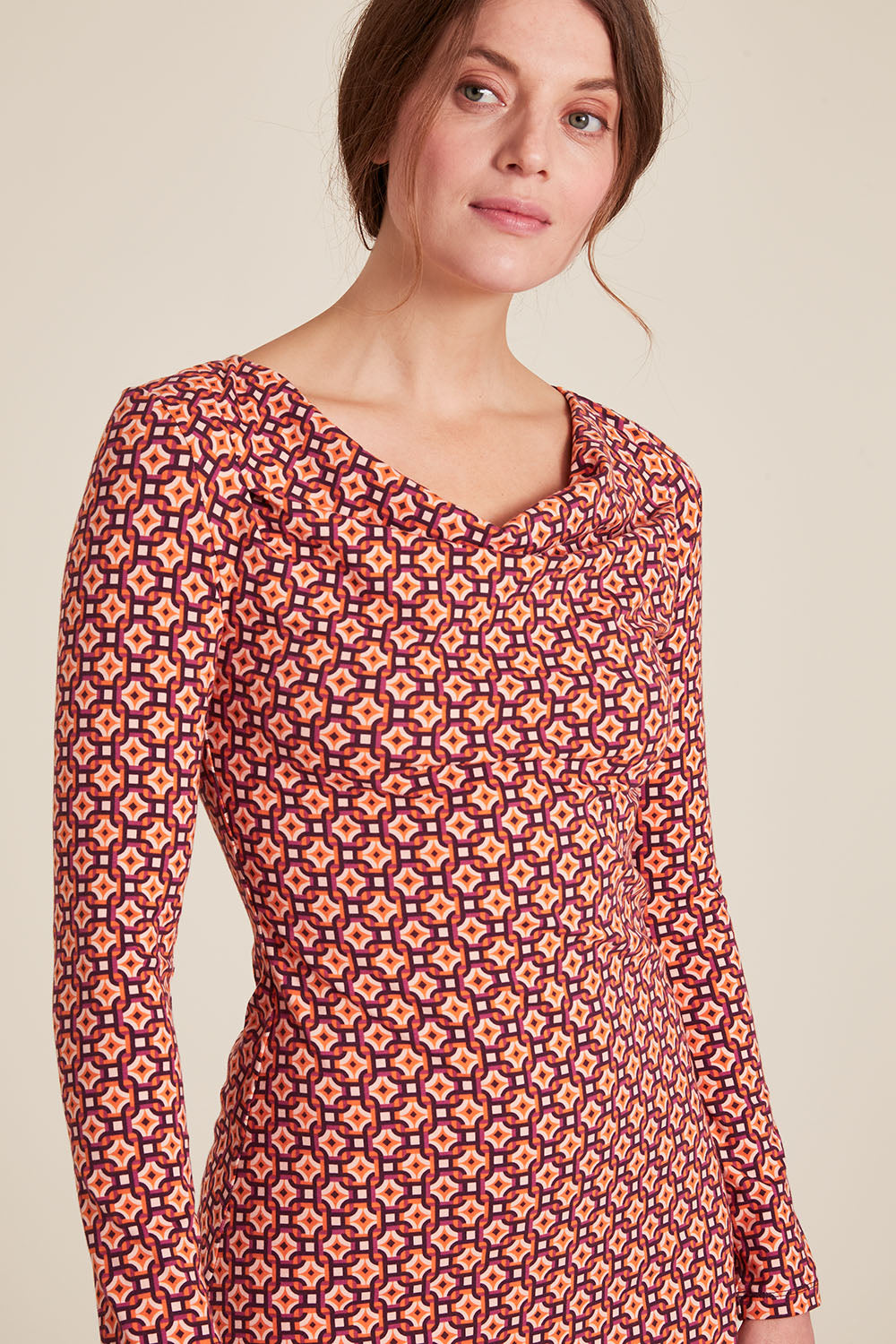 Short jersey dress