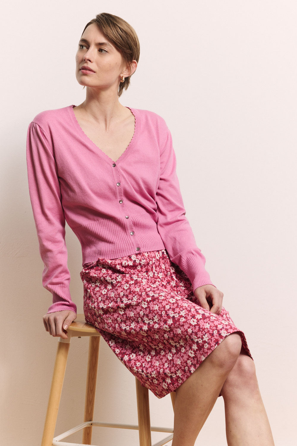 Strickjacke Linaa aus Bio-Baumwolle