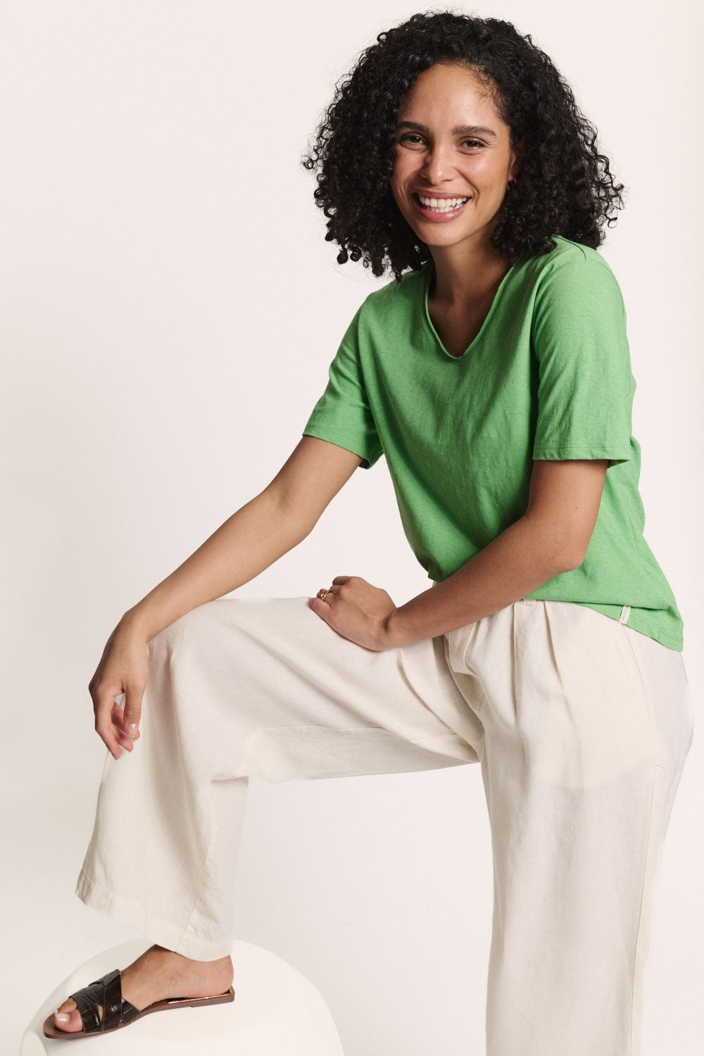Linen Jersey Shirt Liiz