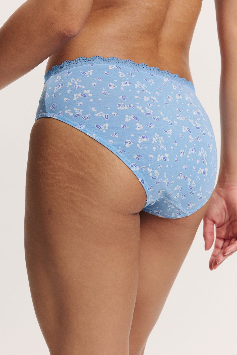 Set of 2 organic cotton jersey briefs Adaa