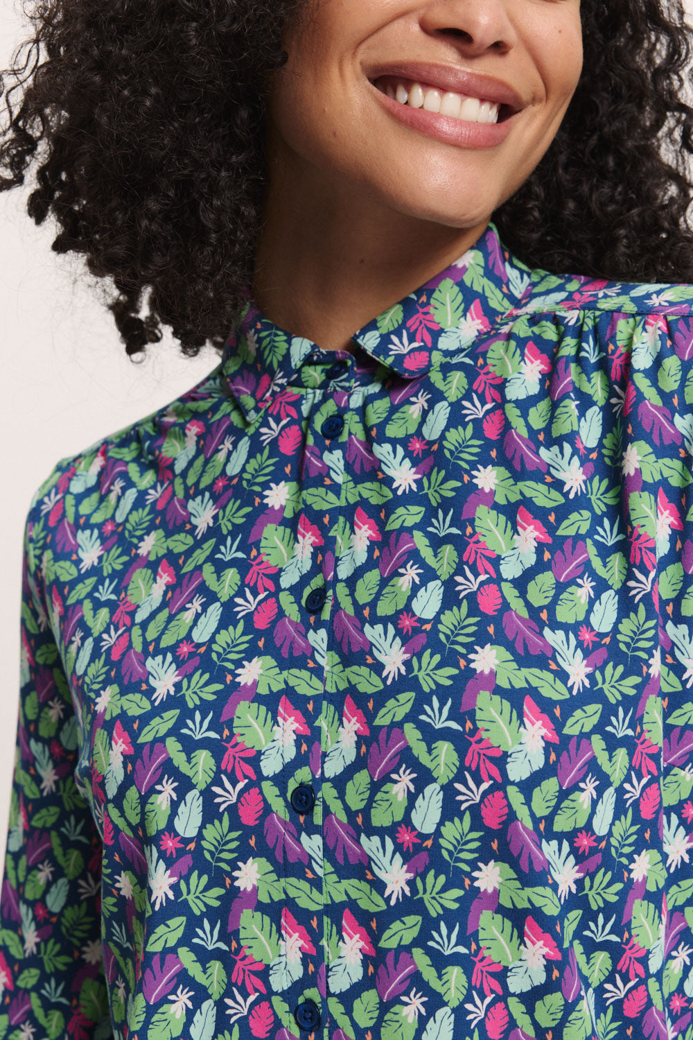 Jerseybluse Kaaty aus EcoVero™ Viskose