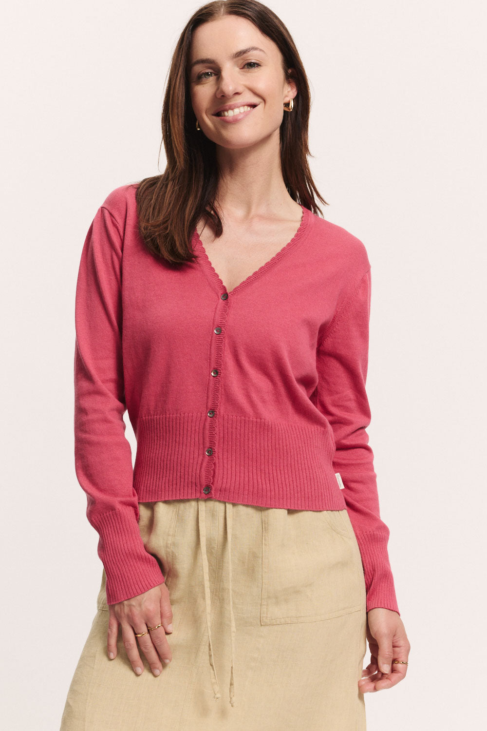 Strickjacke Linaa aus Bio-Baumwolle