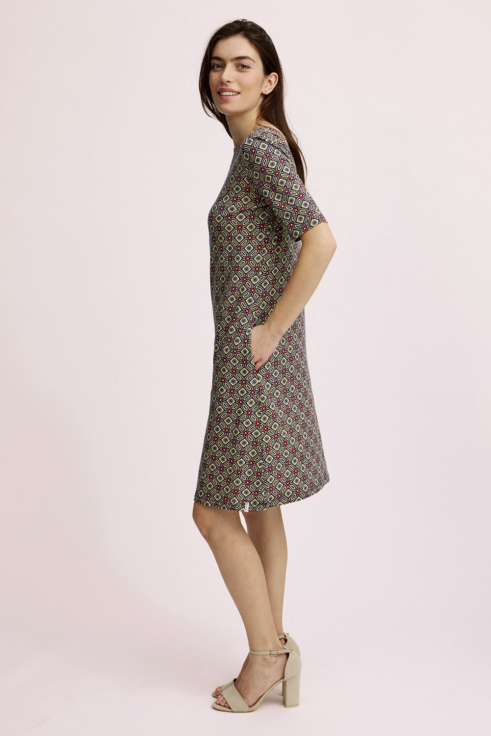 Kurzes Kleid aus Jersey