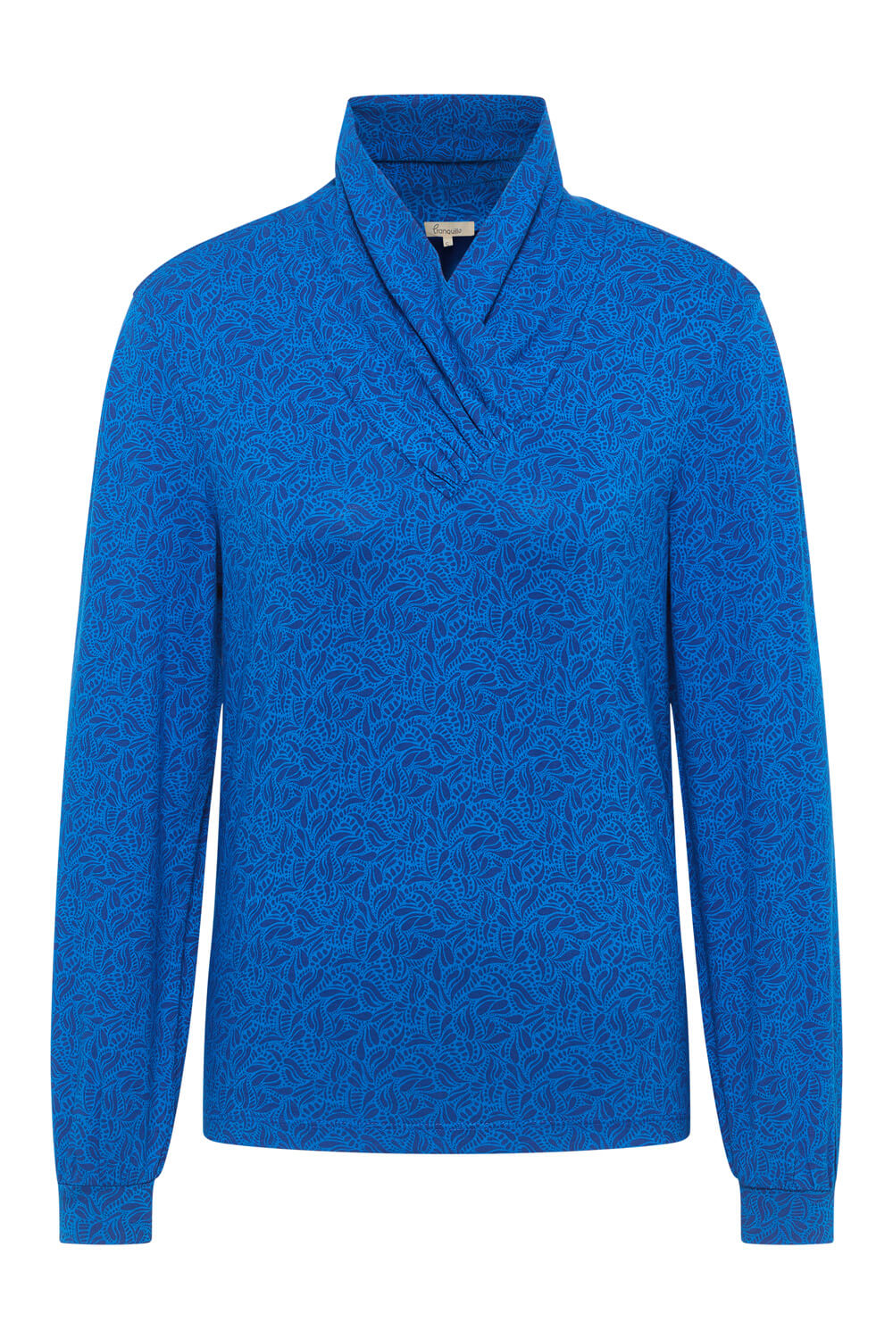Jersey shirt with collar