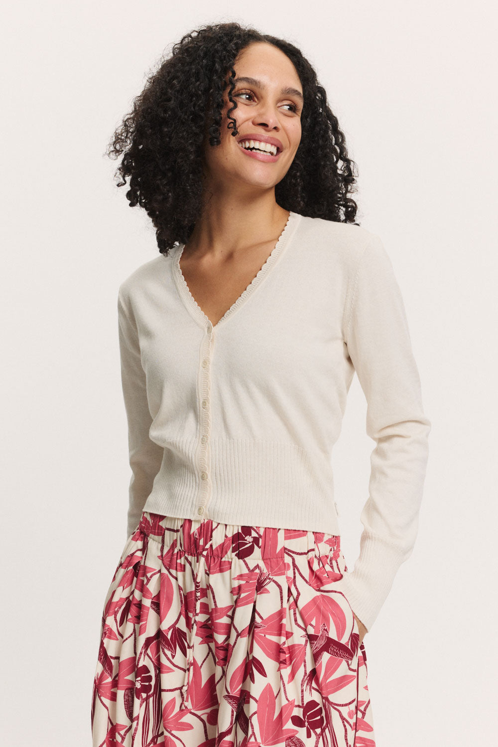 Strickjacke Linaa aus Bio-Baumwolle