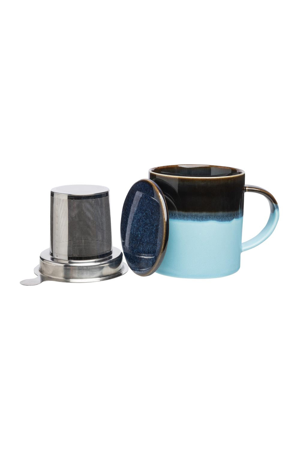 Cup with tea strainer INDUSTRIAL 410 ml
