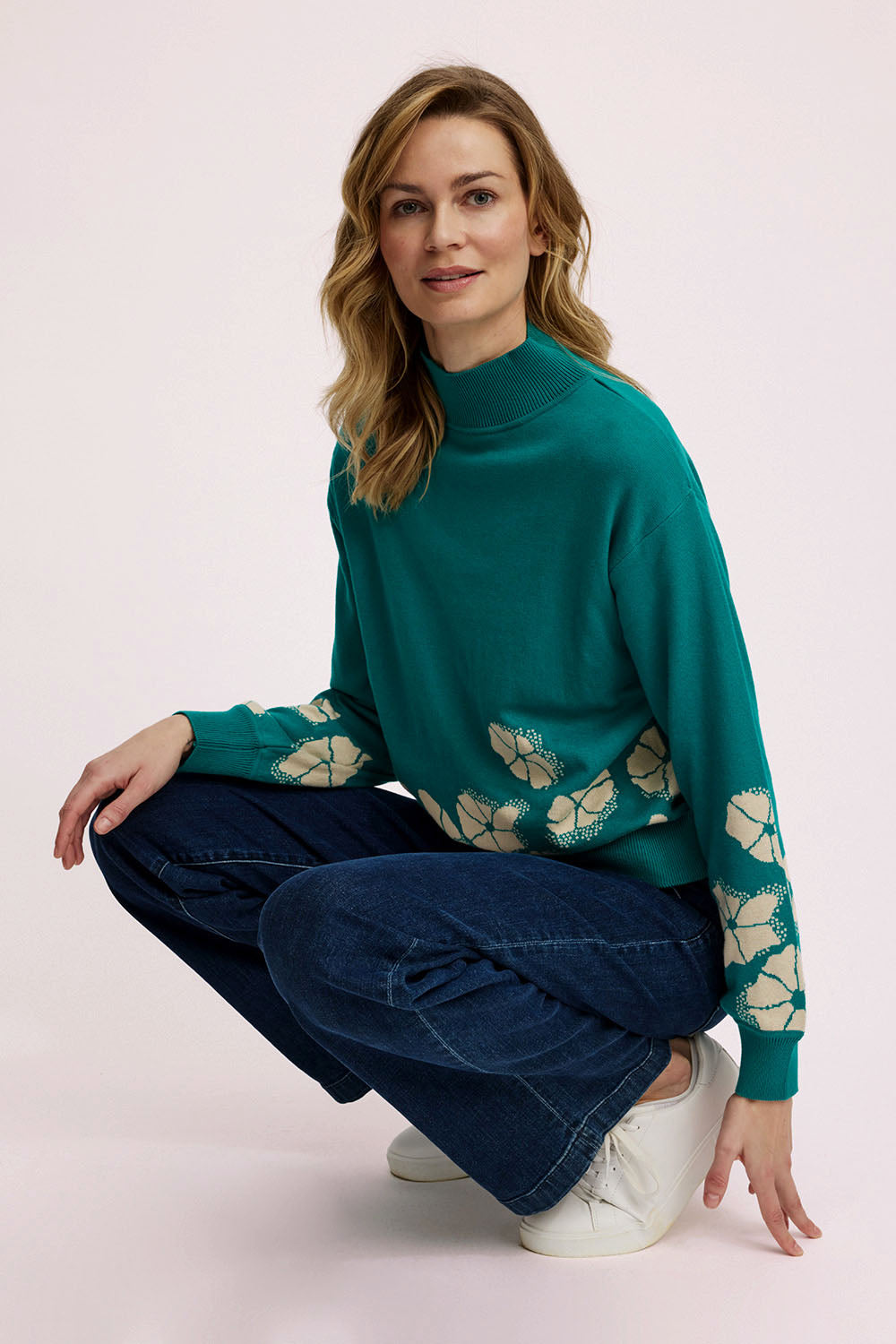 Cosy knitted jumper
