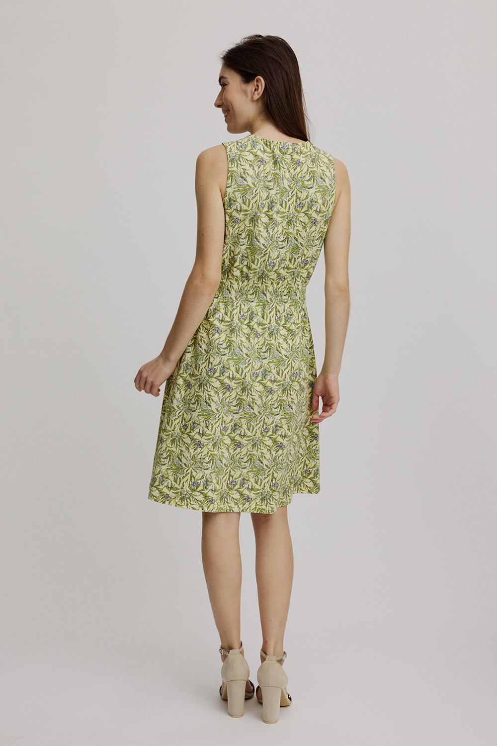 Jersey-Kleid bedruckt