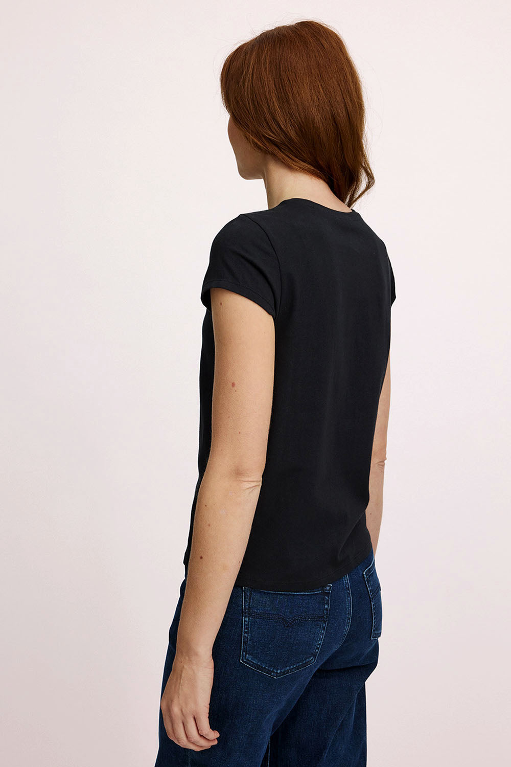 Basic-Shirt aus Biobaumwolle